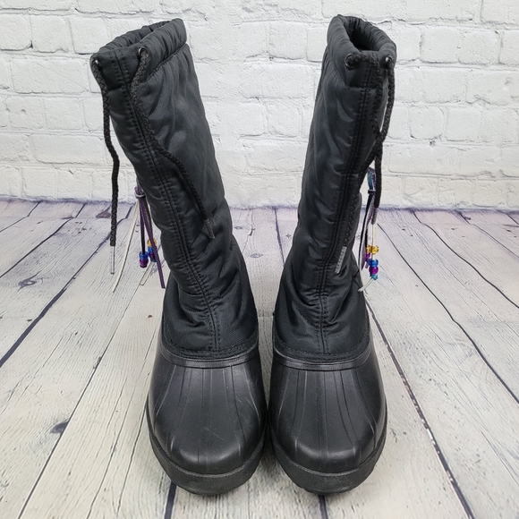 SOREL | vintage Native American bird eagle design pull-on snow winter boots - Picture 5 of 9